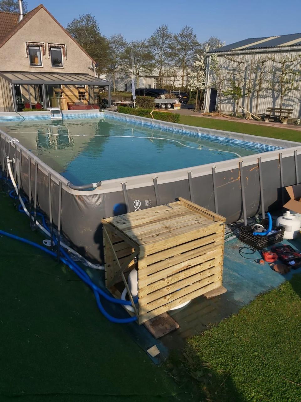 Zwembad (opzet merk Intex)