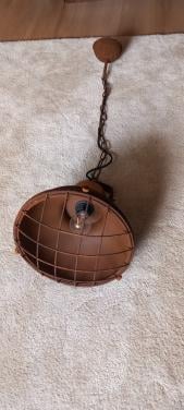 Stoere industriële lamp