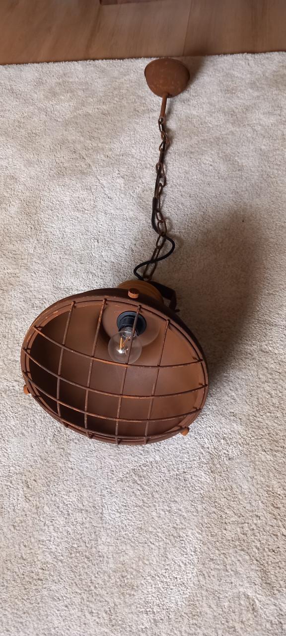 Stoere industriële lamp