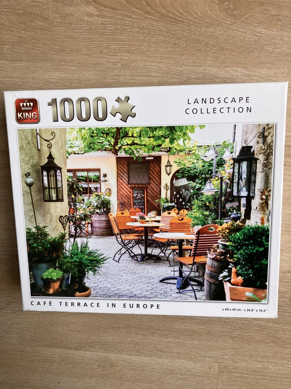 Legpuzzels 1000 stukjes. Merk King