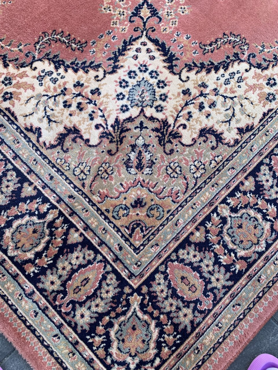 ✨Prachtig Sfeervol Oud Roze Vintage Vloerkleed✨💐
