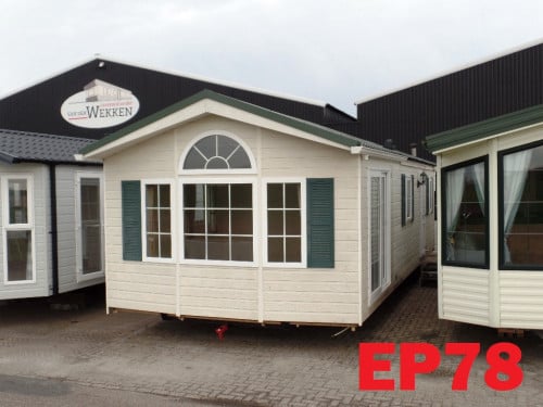 Diverse ARCABO chalets voorradig met dubbel glas en CV
