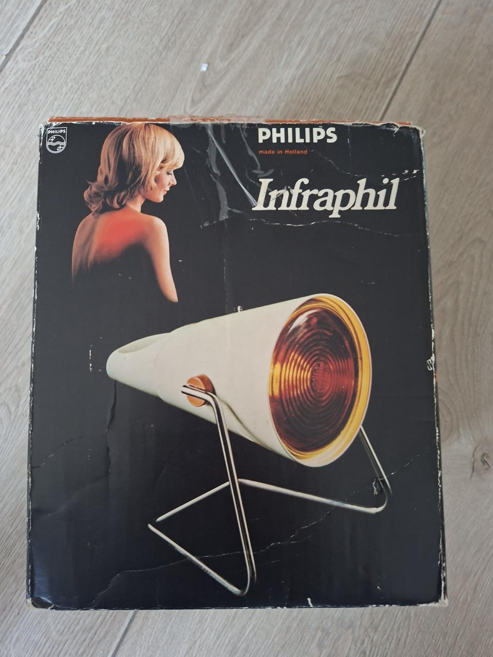 Vintage Philips Infraphil infraroodwarmtelap