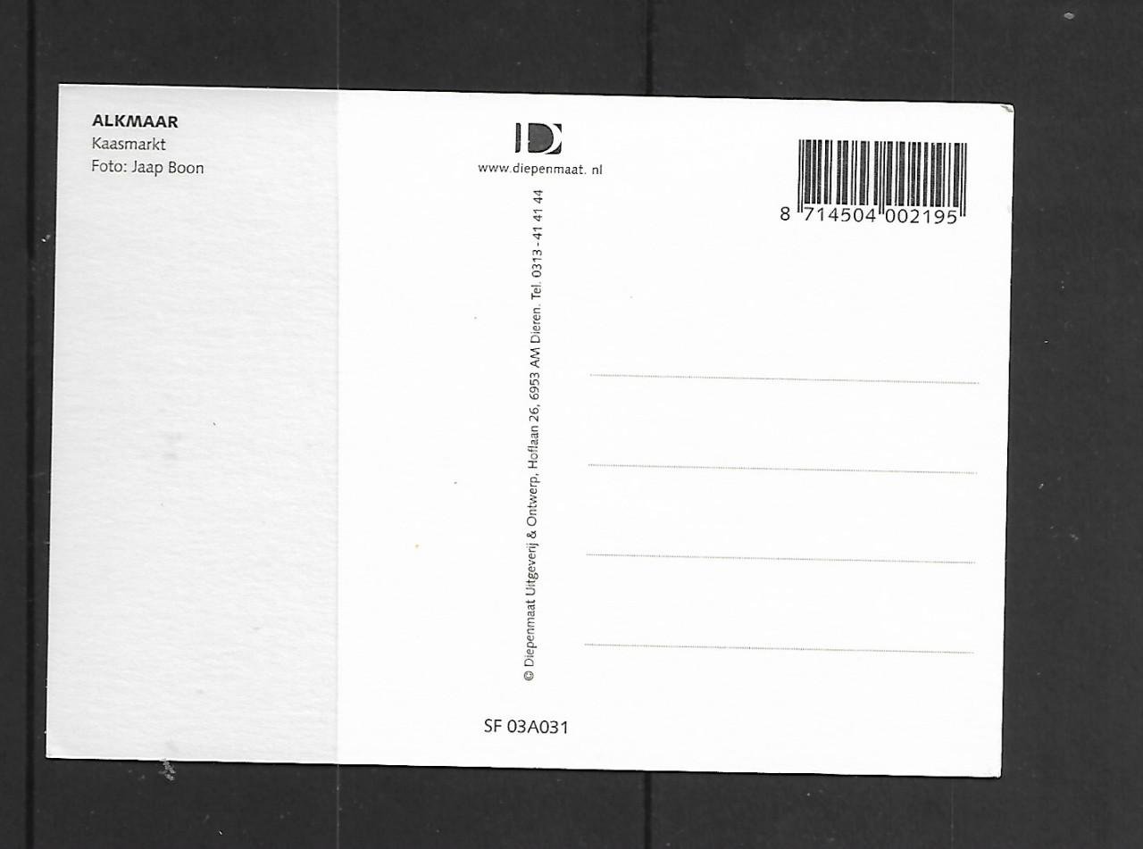 Ansichtkaart   A 135  Alkmaar   kaasmarkt