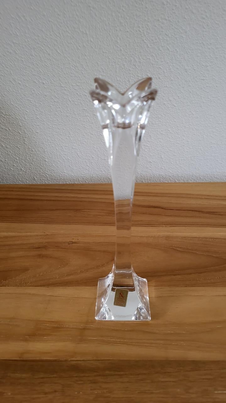 Nachtmann kandelaar "Krokus" loodkristal h 16 cm