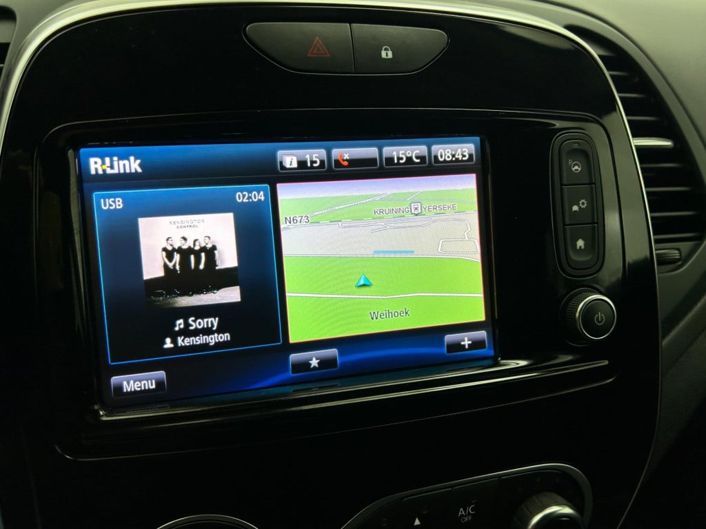 Renault Captur occasion 0.9 tce intens | grijs | airco | tweedehands renaul