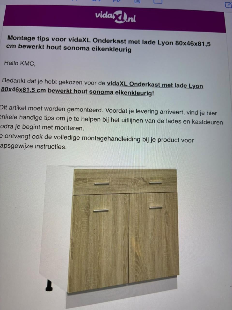Badkamer meubel nieuw