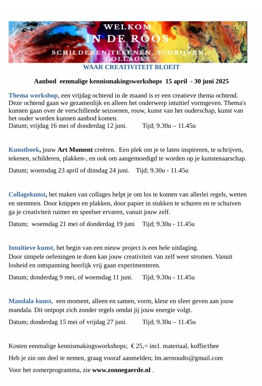 Creatieve workshops