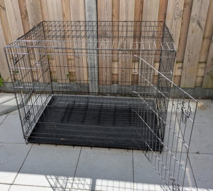 Hondenbench zwart 108cm X 78 cm
