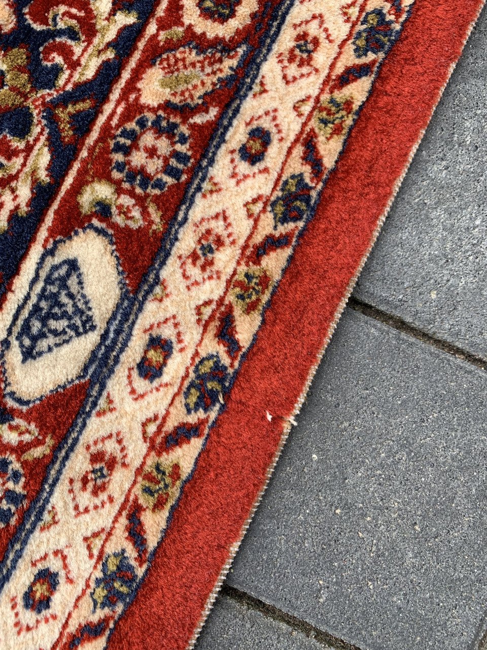 ❣️Schitterend Sfeervol Vintage Vloerkleed van Zuiver Scheerwol ❣️