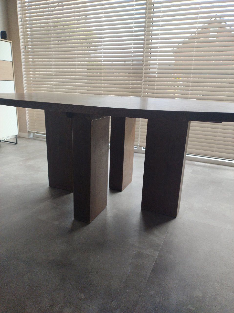 Eiken eettafel