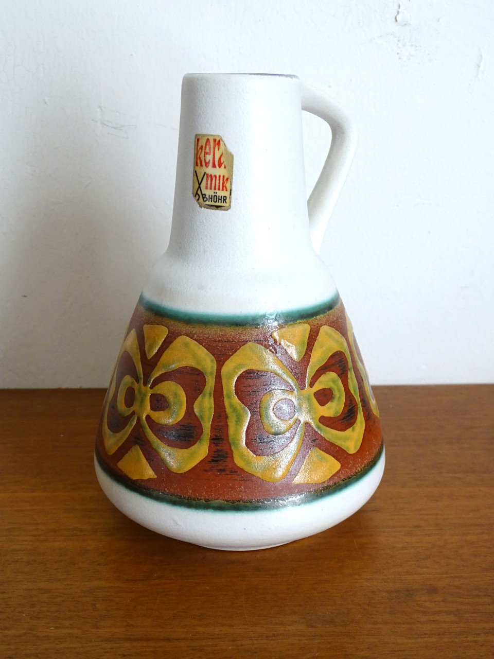 Vintage vaas Dumler Breiten Keramik 310-15 West Germany