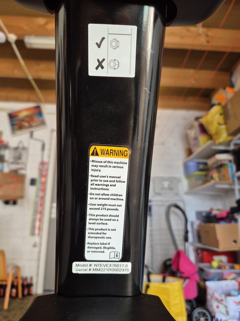 Hometrainer stoelfiets