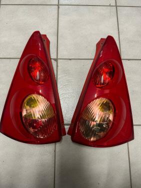 C1/107/Aygo achterlichten set rood