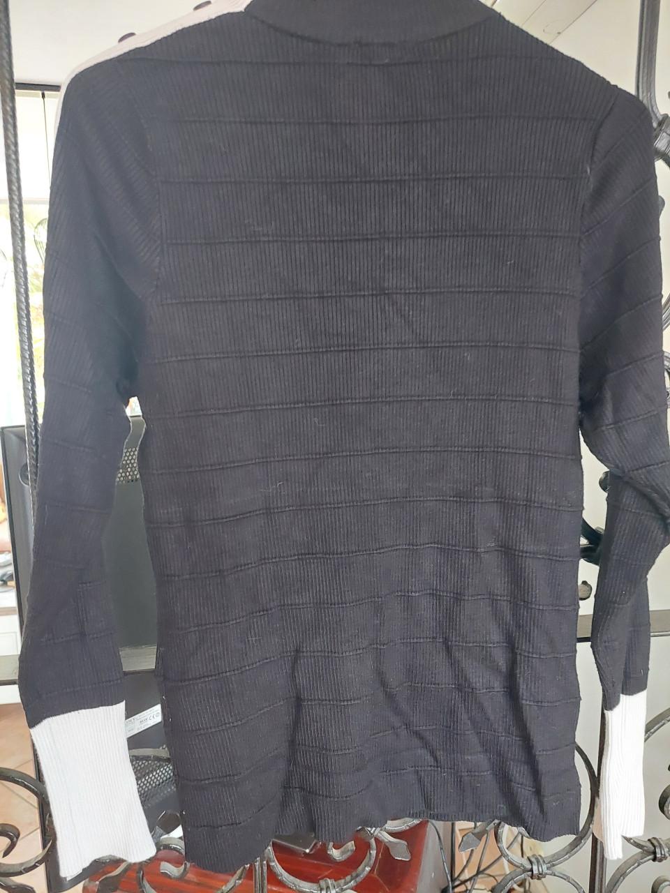 Shoeby zwart/crème damestrui mt xl