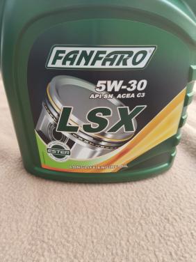 Fanfaro olie 5W30 LSX VW504.00 VW507.00