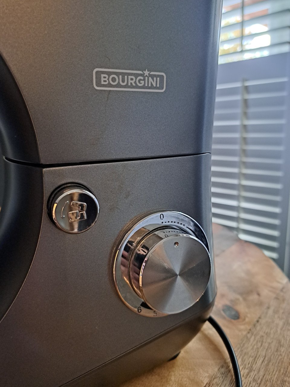 Bourgini mixer op kom