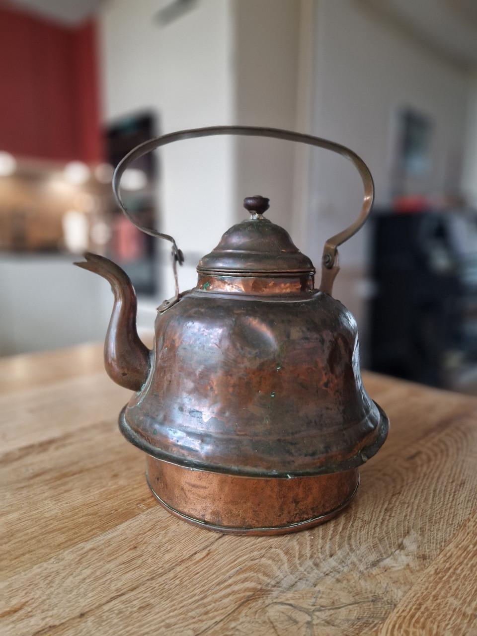 ANTIEKE KOPEREN KETEL