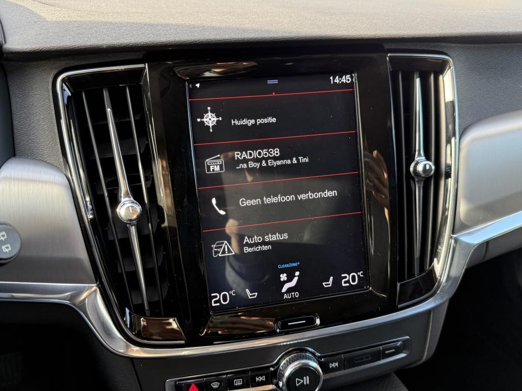 Volvo V90 t4 190pk momentum |adap.cruise| leder | trekhaak | stoel/stuurve