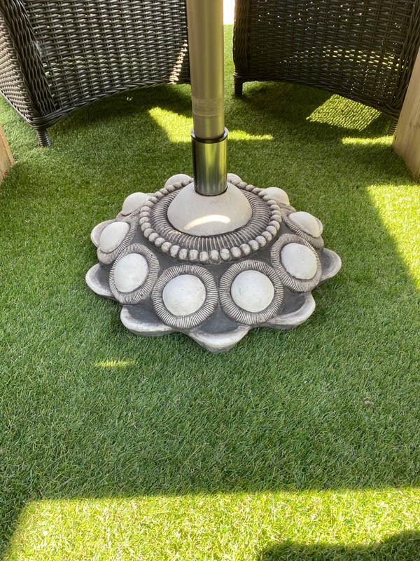 Zeeuwse knop parasolvoet Ø50cm