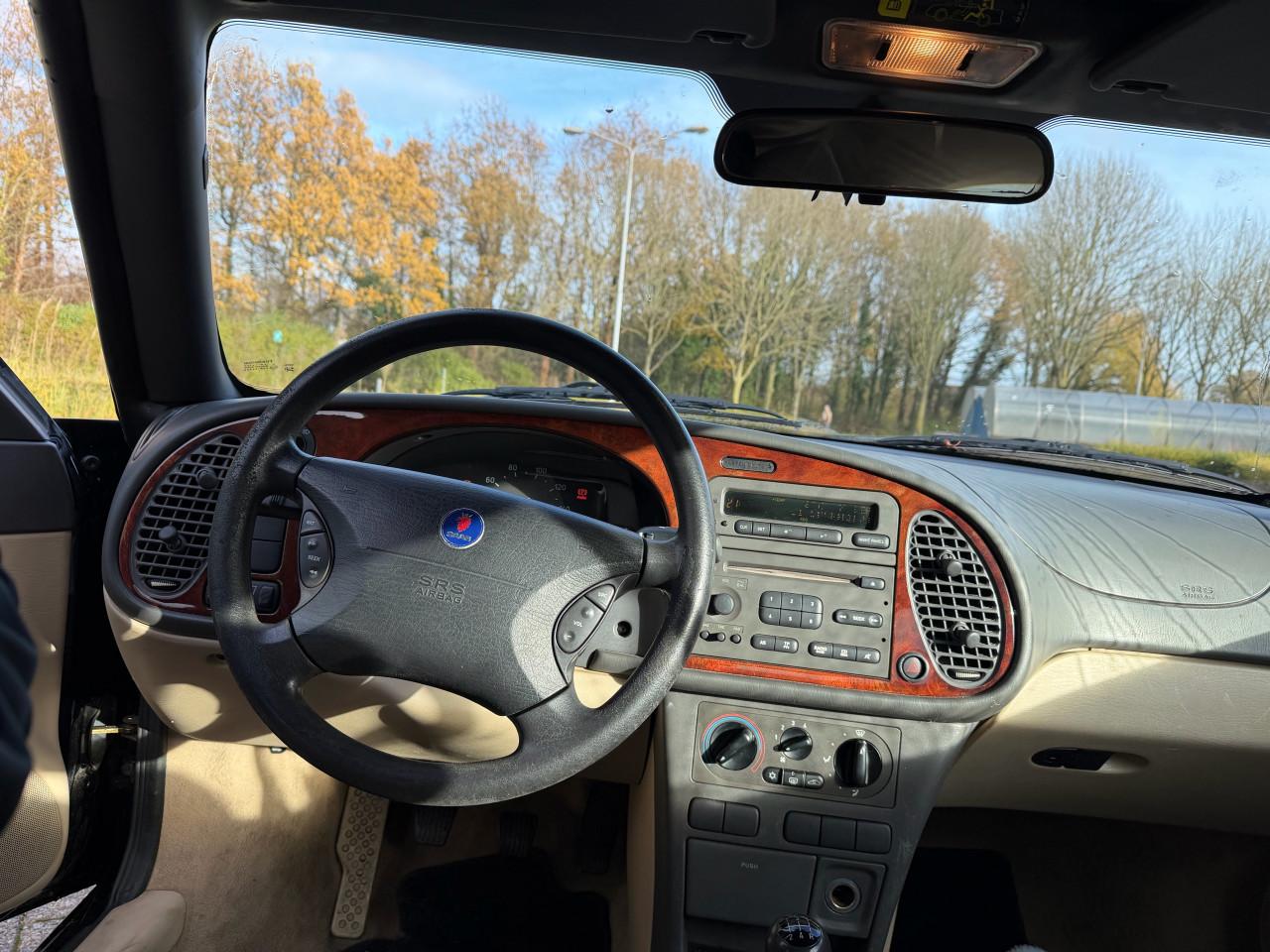 Saab 9-3 2.0T S Luxury | Apk | Nap | Airco | Leder | Cruise | Cabriolet