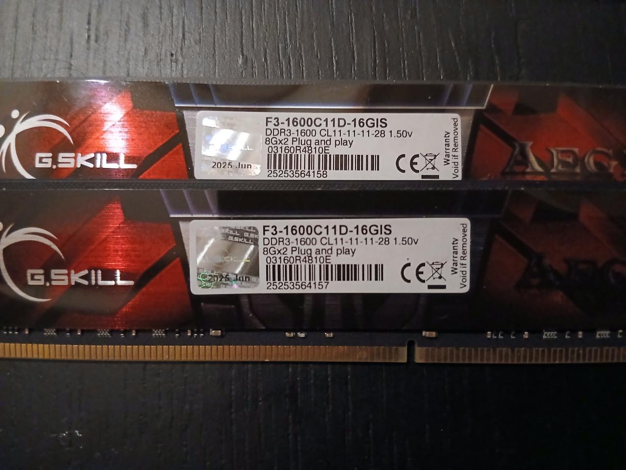 Desktop RAM geheugen