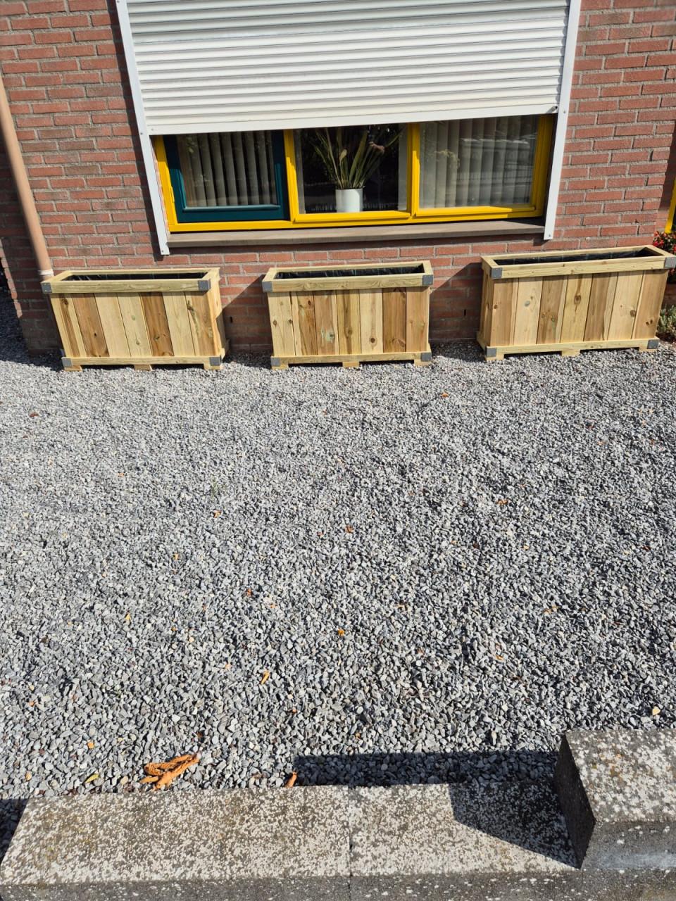 Zeeuwse robuuste bloembak L100 x B35 x H55