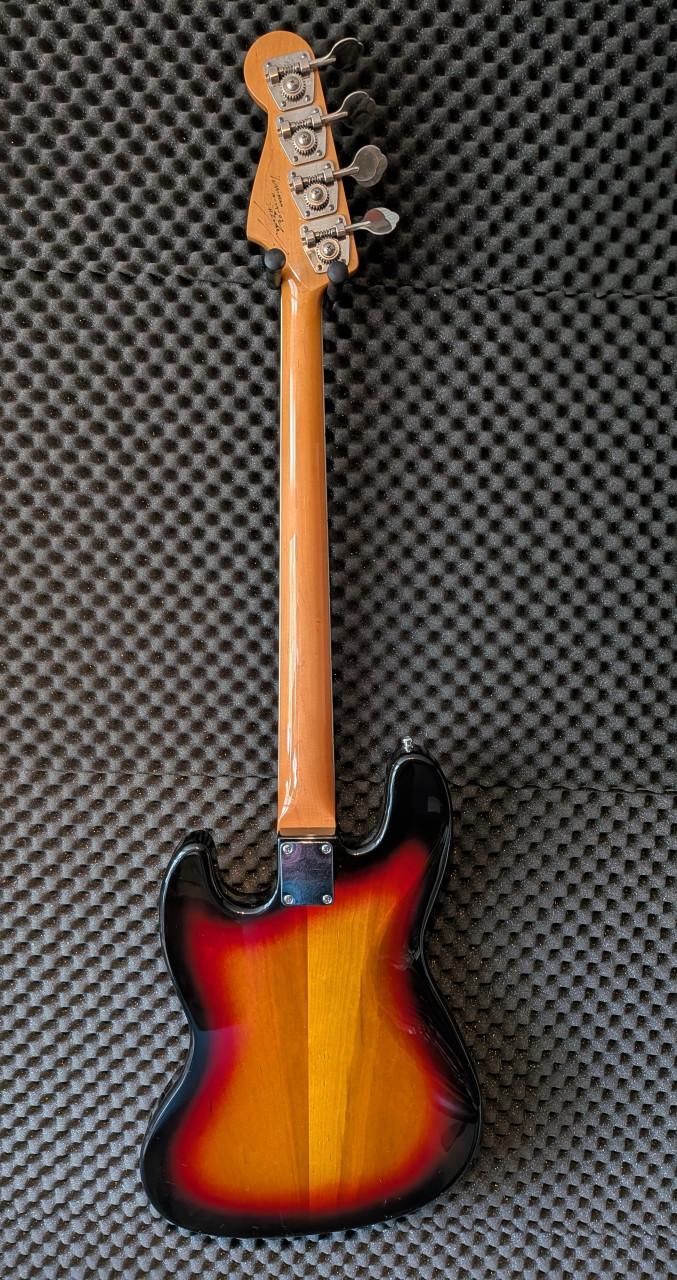 Professionele jazz-bass guitar, bouwer Sjak Zwier,