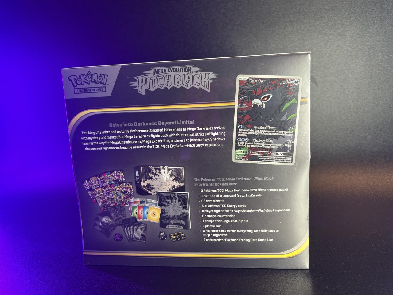 Pokémon: Mega Evolution – Pitch Black – Elite Trainer Box
