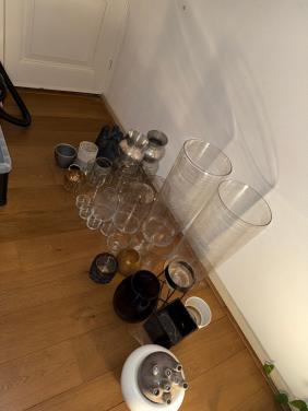 Verzameling potten en vasen