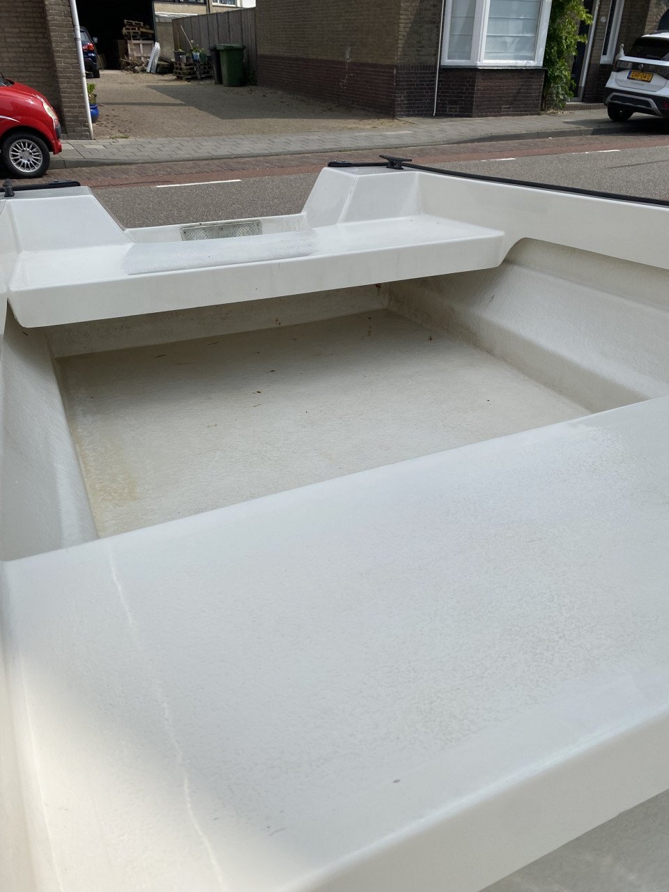 Polyester boot met Riba trailer