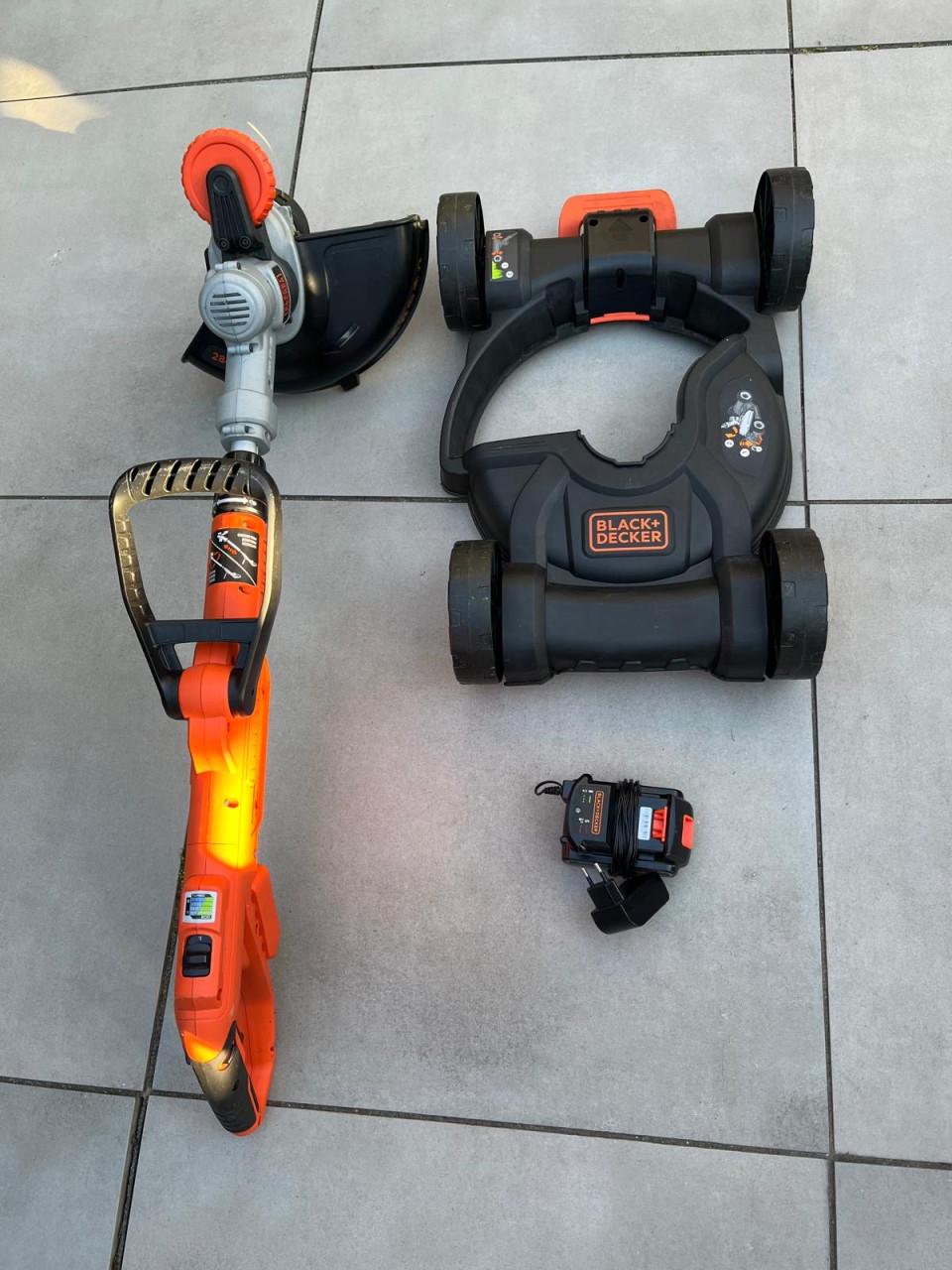 BLACK+DECKER 3-in-1 grastrimmer – 18V