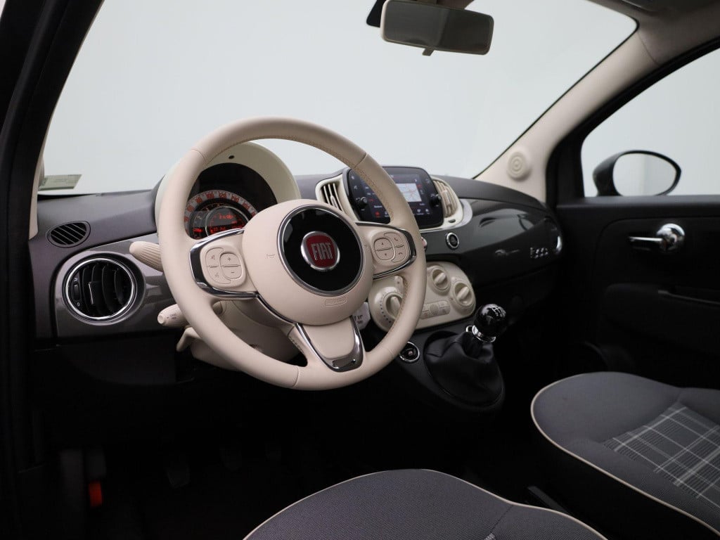 Fiat 500 1.0 hybrid lounge | navigatie | apple carplay / android auto | cru