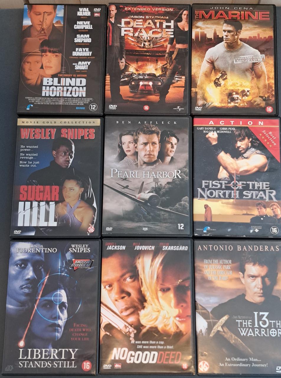 Meer dan 35 DVD's - diverse genres