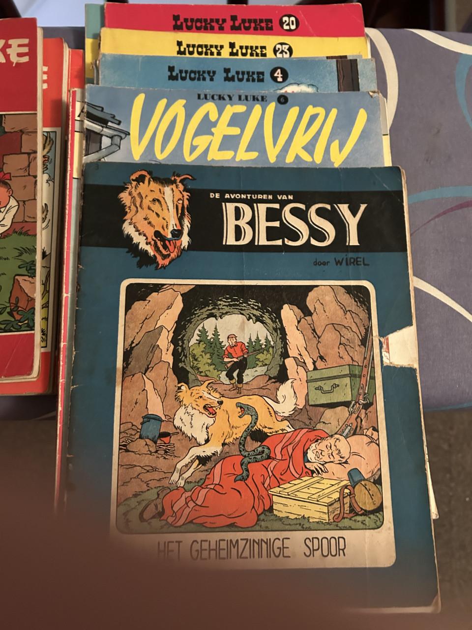 Doos met stripboeken