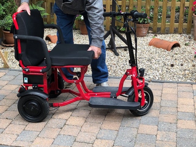 Kwaliteit Opvouwbare Scootmobiel. Een betere is er niet !