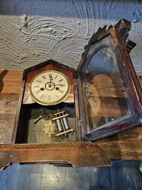 Antieke Junghans Tafelklok rond 1900