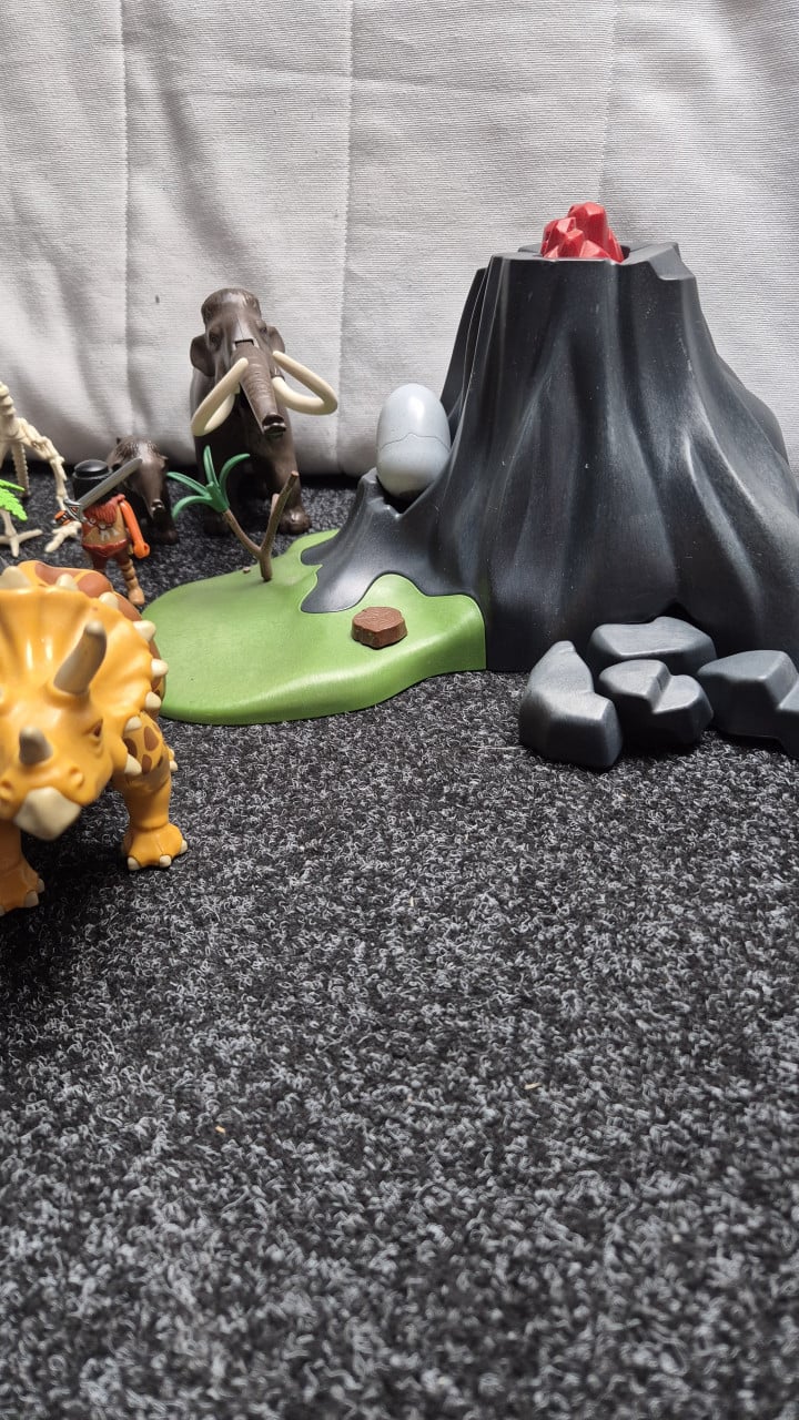 Vulkaan van playmobile