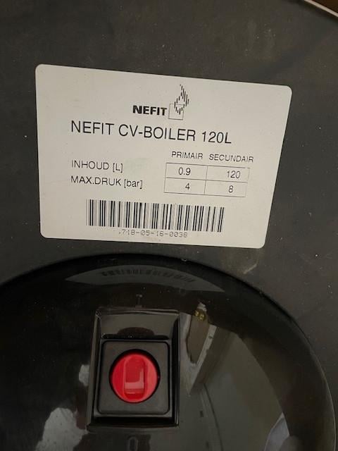 Nefit CV ketel en 120L Boiler