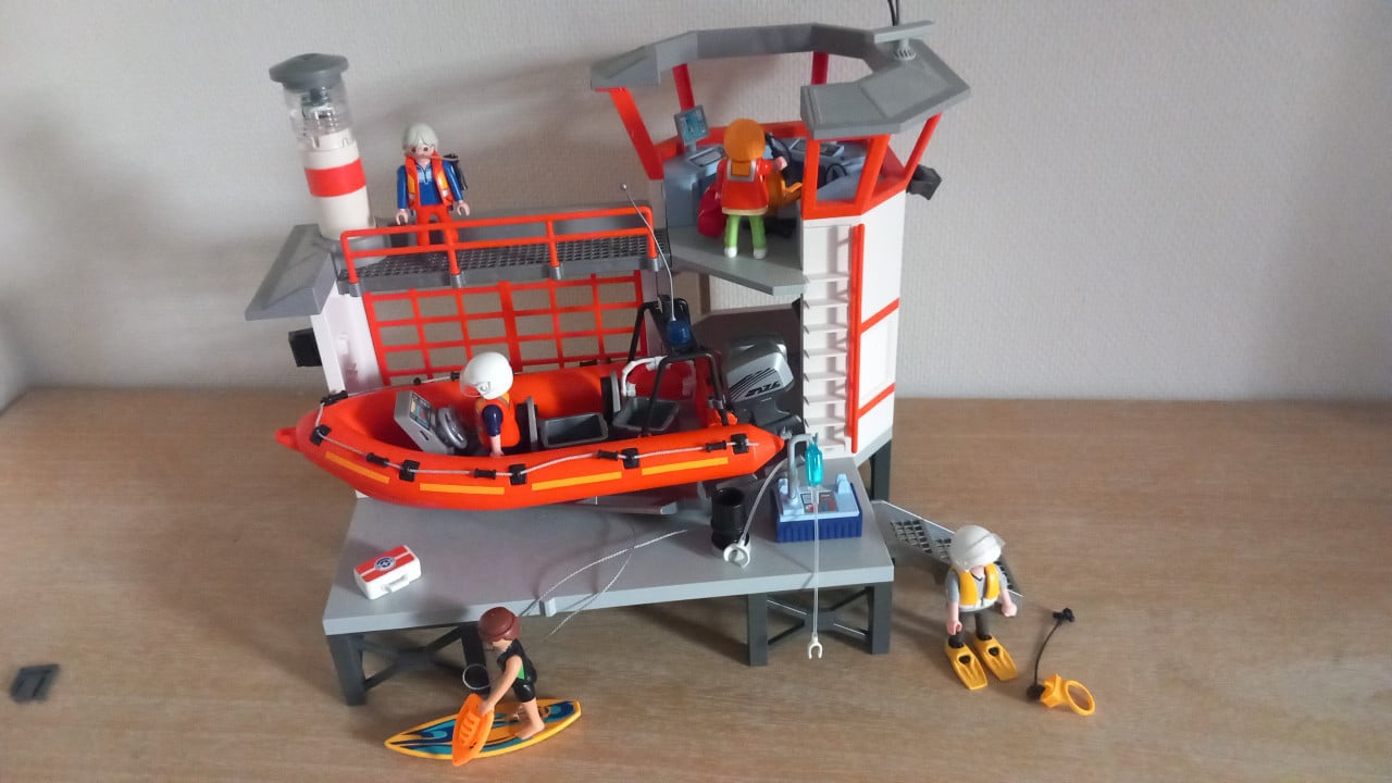 Playmobil kustwachtcentrale met vuurtorensetnr 5539