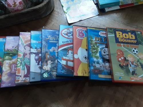 15 kinder DVDs mogen samen voor 5 euro