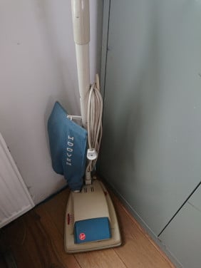 Oude jaren 50/60 Hoover Steel stofzuiger