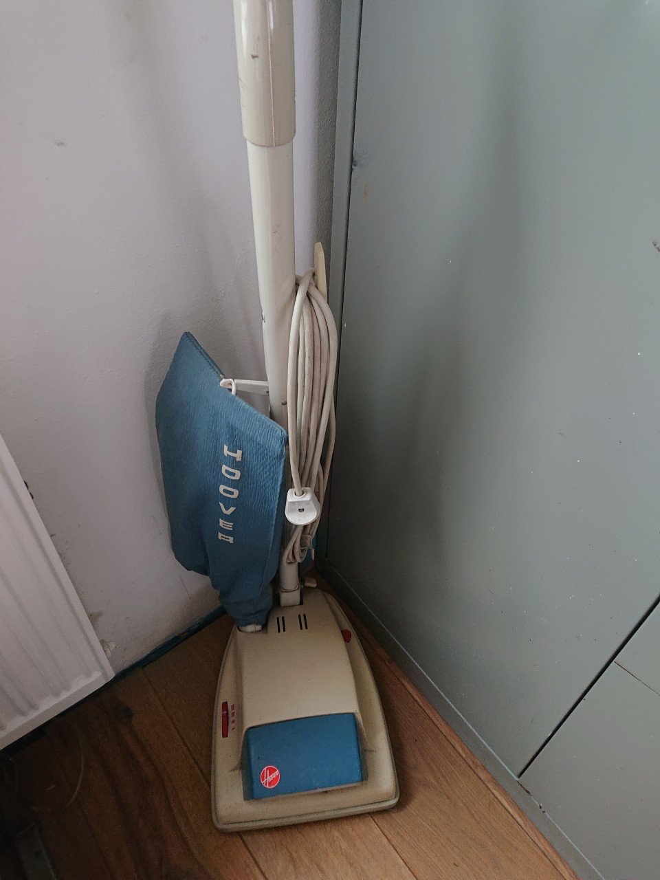 Oude jaren 50/60 Hoover Steel stofzuiger
