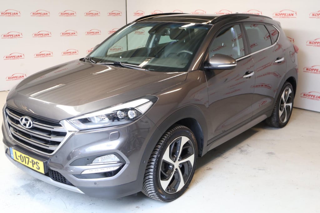 Hyundai Tucson 1.6 t-gdi premium 4wd, carplay, trekhaak, pano, stoel + stuu