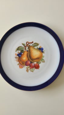 Antiek bord Winterling fruit