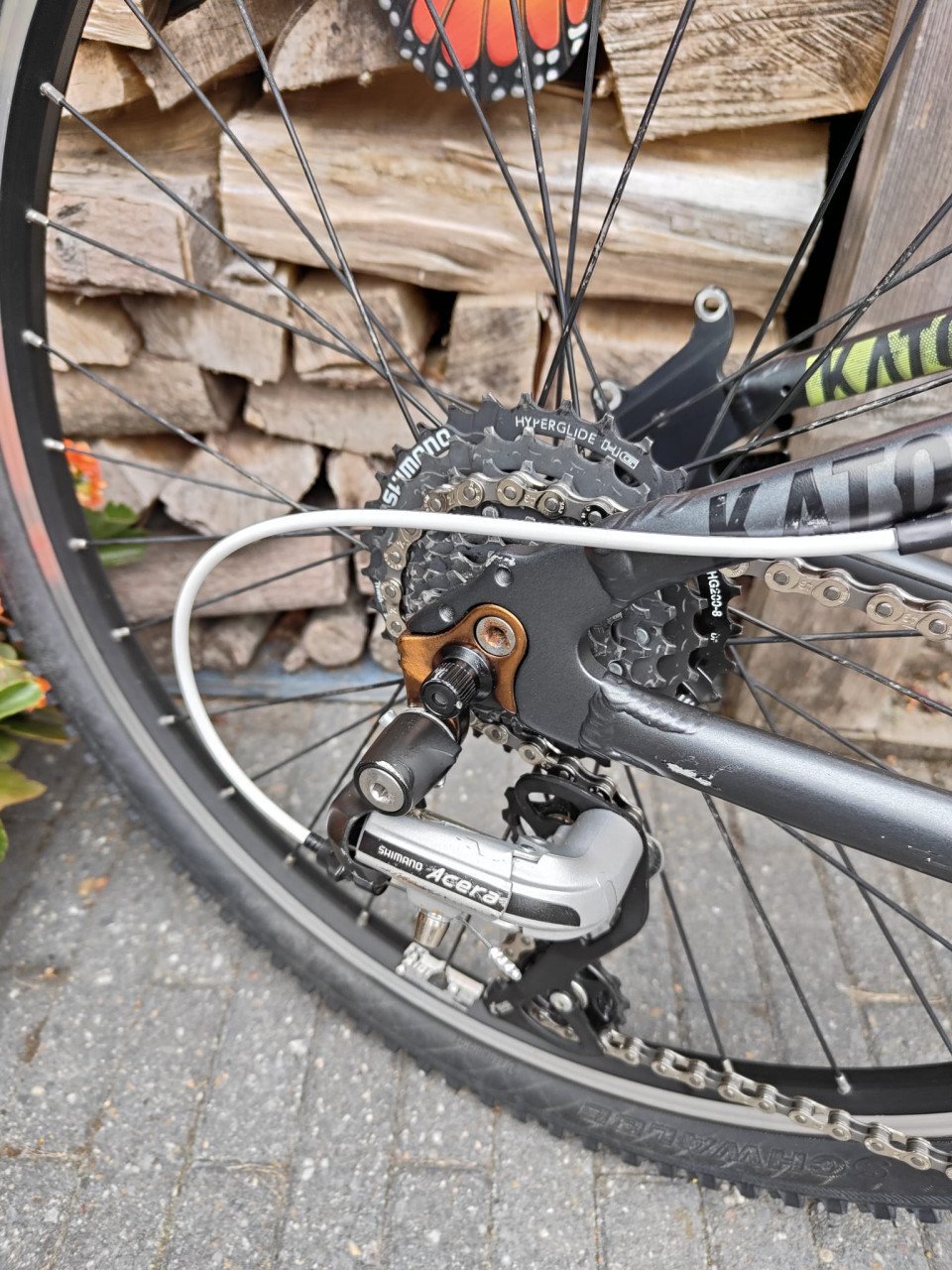 Ghost kato 24 inch mountainbike 24 versnellingen verende voorvork