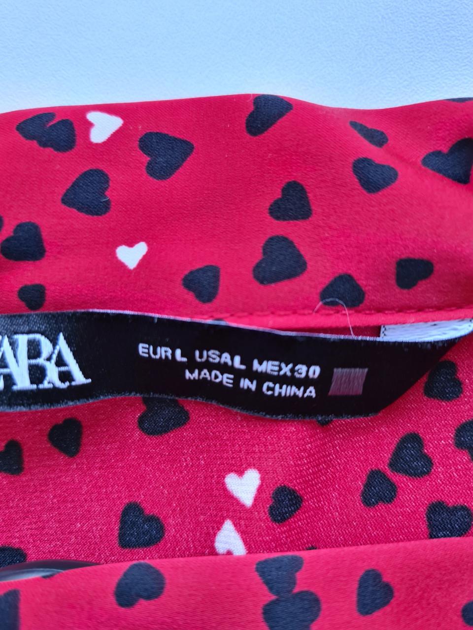 Nieuw! Rode blouse van Zara Maat M