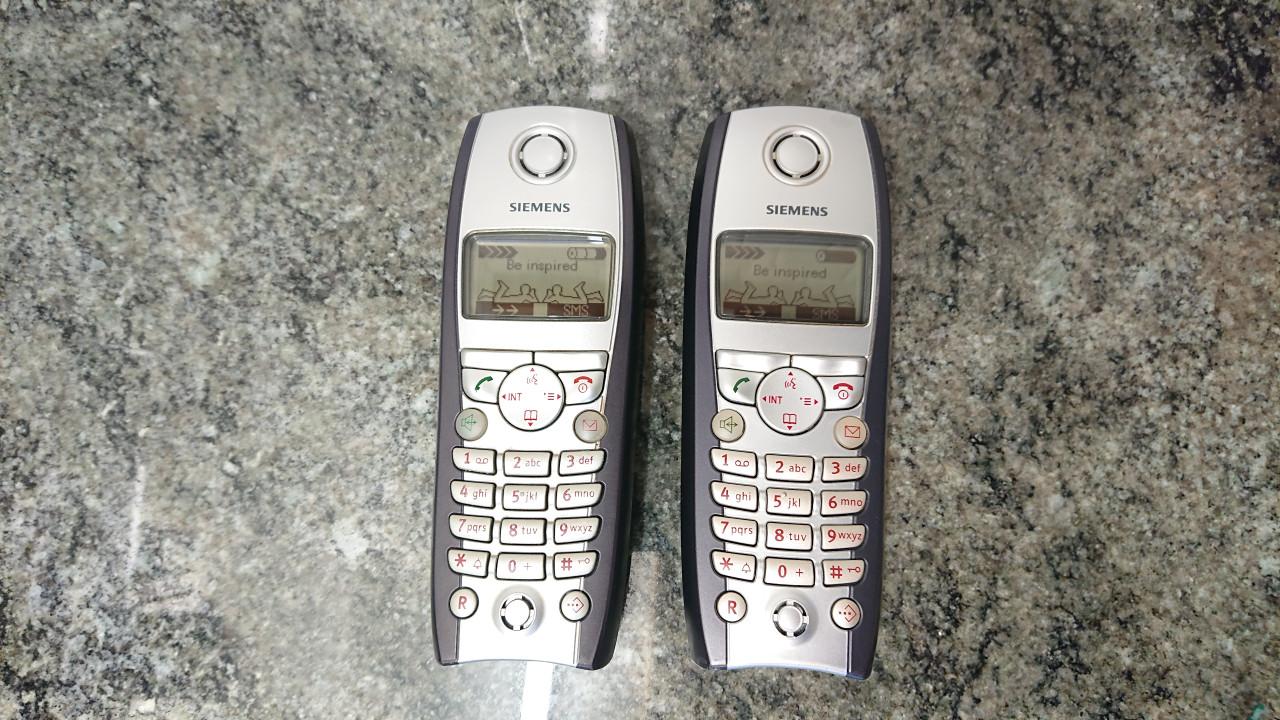 Siemens Gigaset S100 basisstation met daarbij 2 handsets S1.