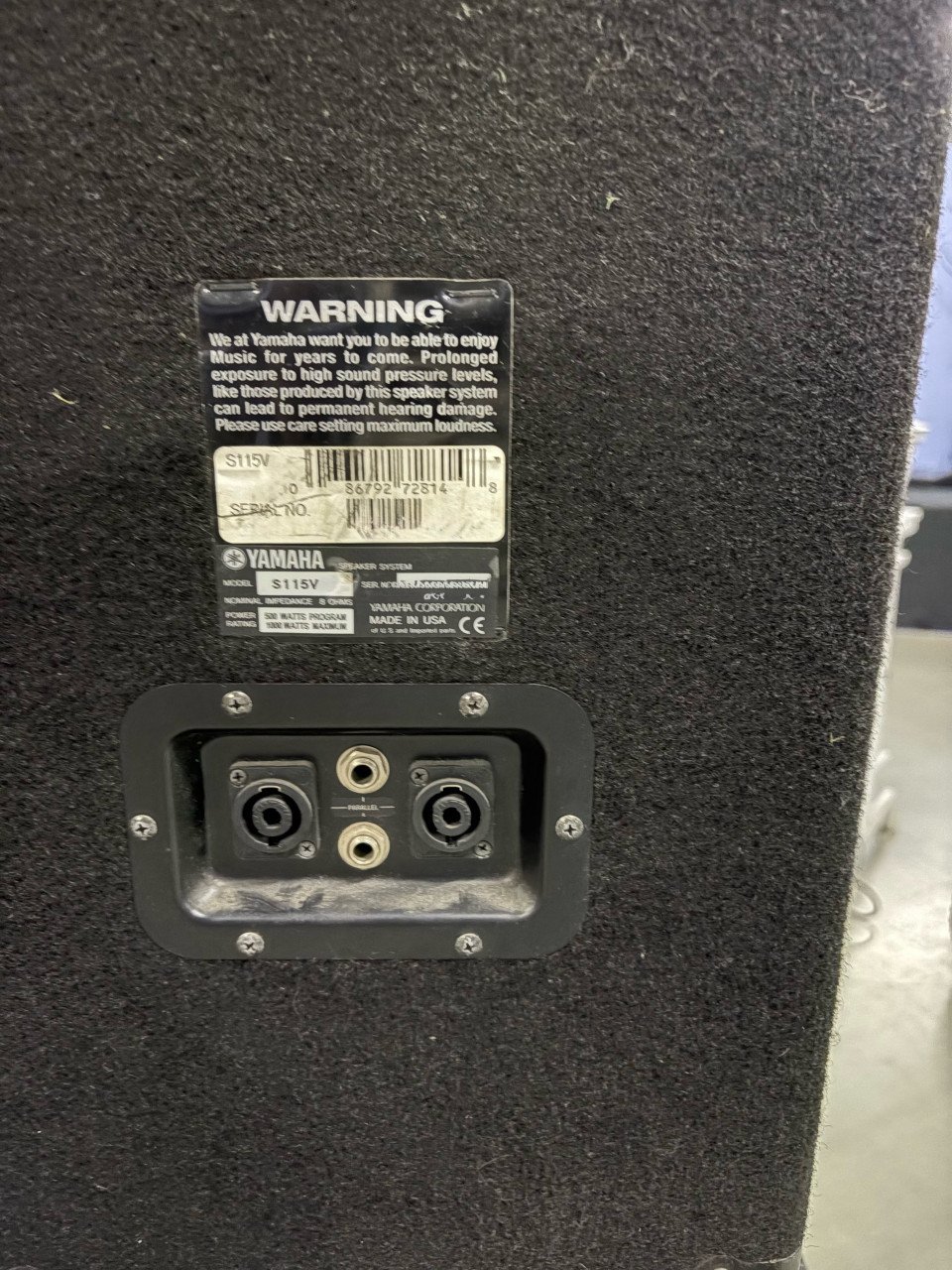 Yamaha geluidset