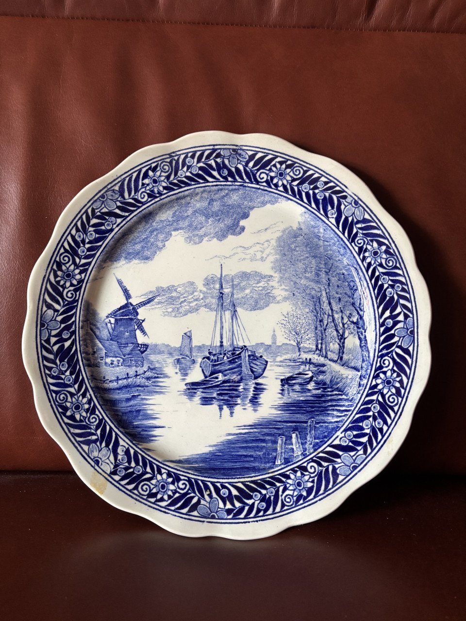 Delfts blauwe borden - 31 cm